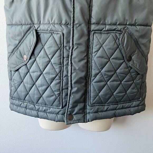 Lifted Research Group (LRG) Gray Puffer Vest Size Small - Picture 3 of 13